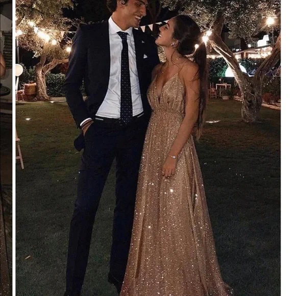 Dresses | Gold Prom Dress Loved It But Just A Little Long For Me Im 51 | Poshmark Dresses | Gold Prom Dress Loved It But Just A Little Long For Me Im 51 | Poshmark